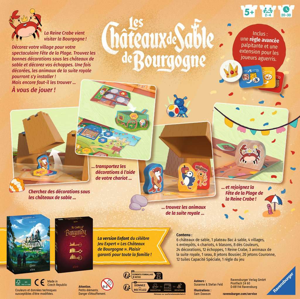 Les châteaux de sable de Bourgogne