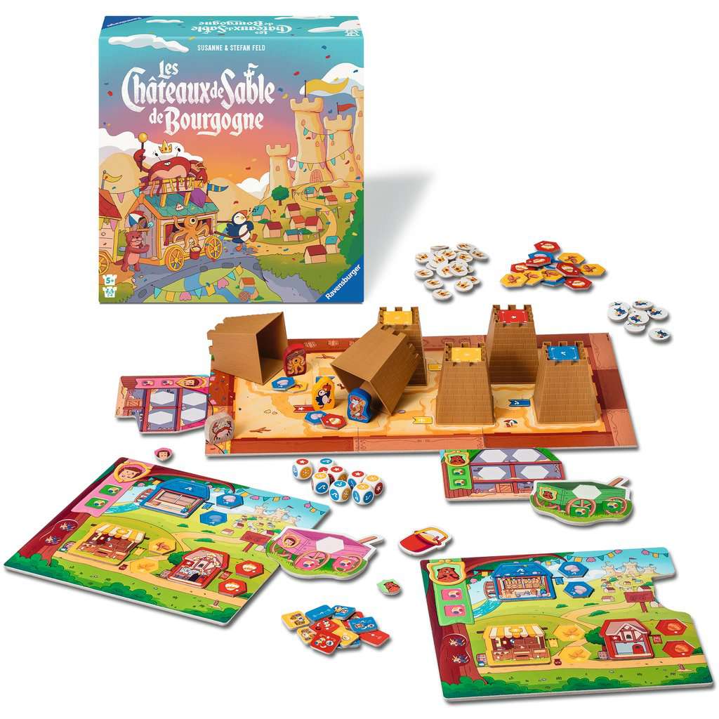 Les châteaux de sable de Bourgogne