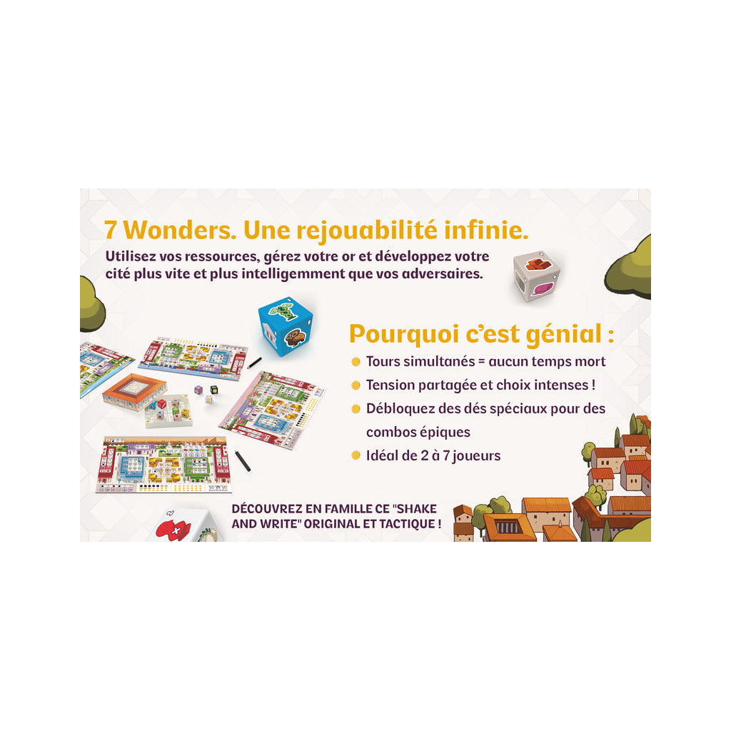 7 Wonders Dice