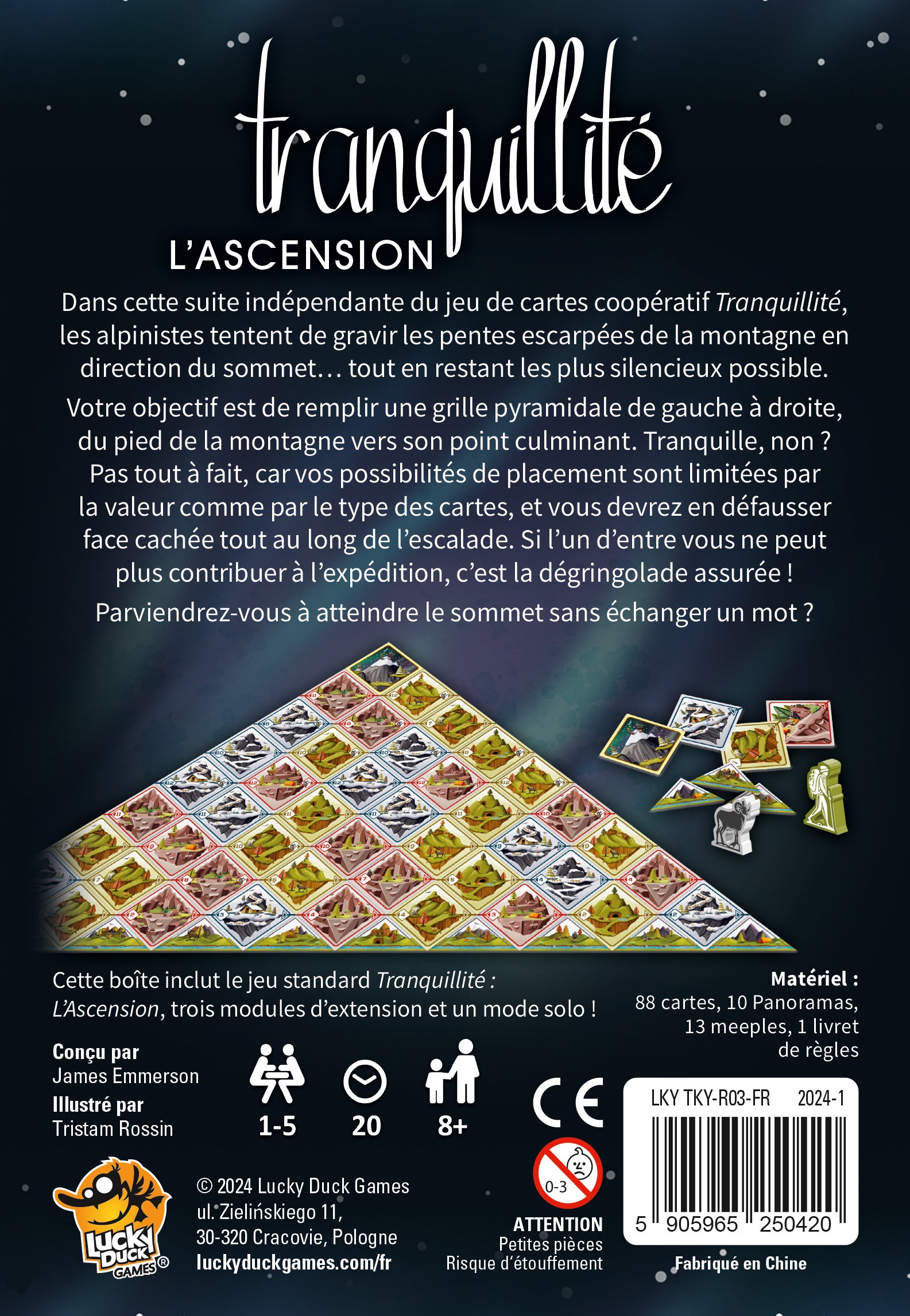 TRANQUILLITE : L’Ascension