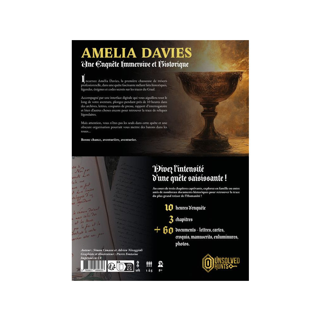 AMELIA DAVIES - LA QUETE DU GRAAL