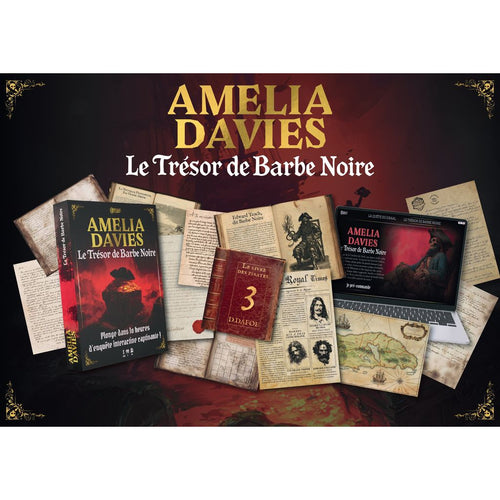AMELIA DAVIES : LE TRESOR DE BARBE NOIRE
