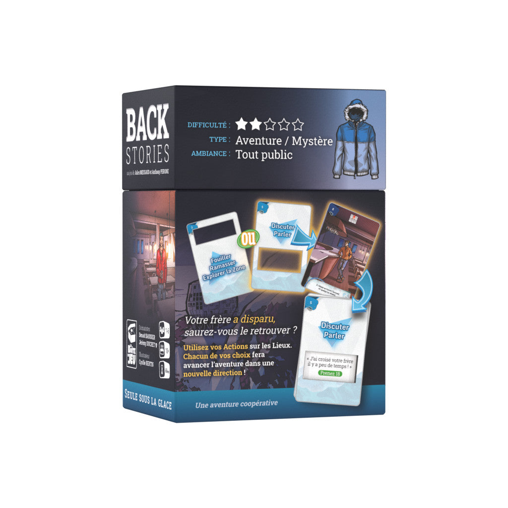 BACKSTORIES - SEULE SOUS LA GLACE