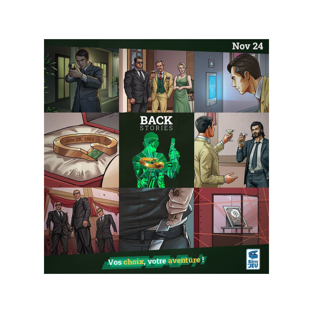 BACKSTORIES - LES NOCES D'EMERAUDE