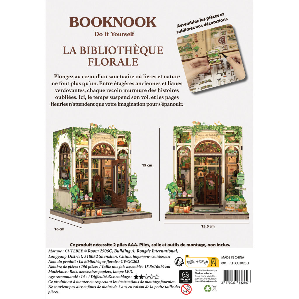 BOOKNOOK - LA BIBLIOTHEQUE FLORALE