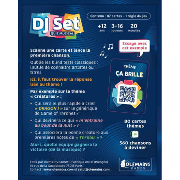 DJ Set Quiz Musical