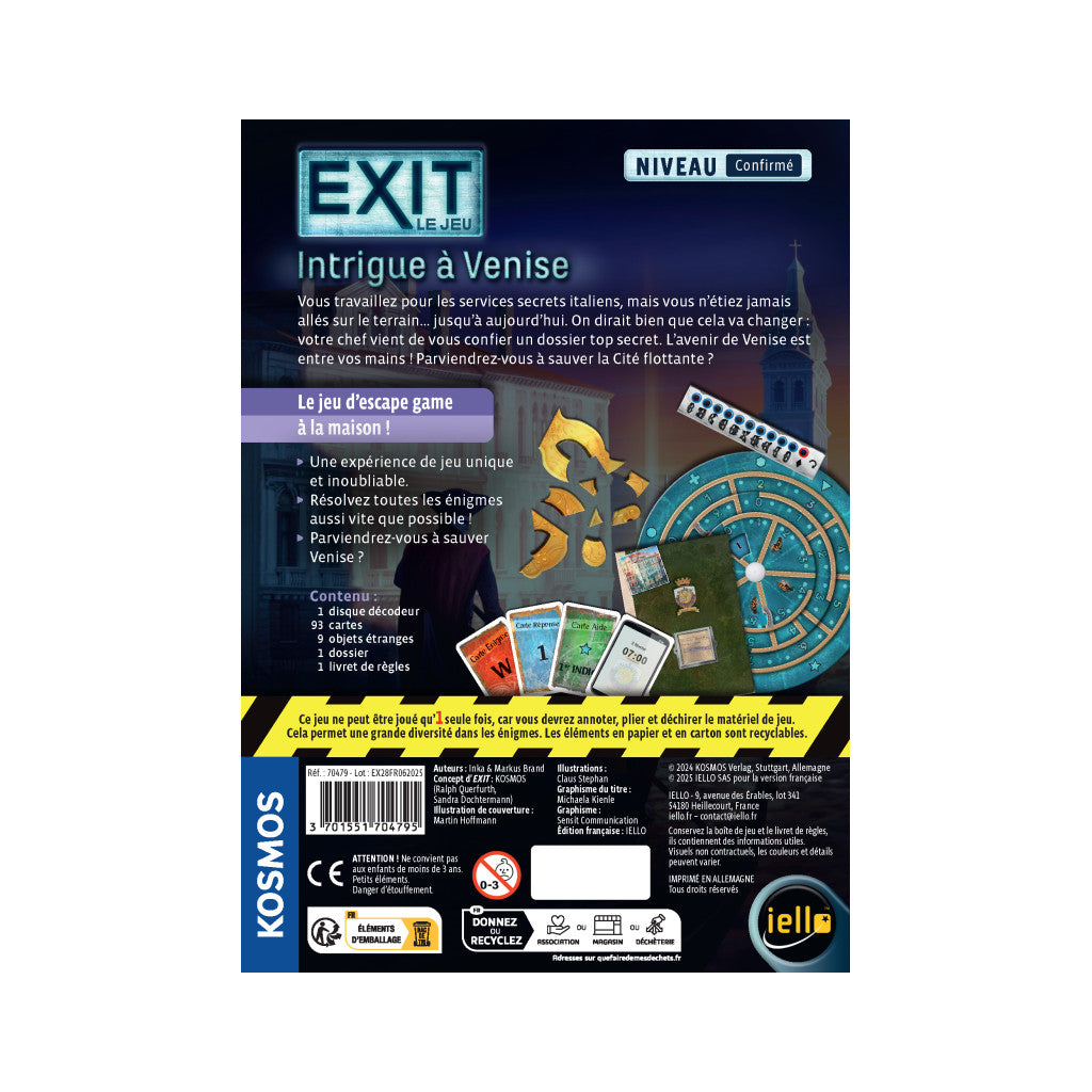 EXIT : Intrigue à Venise