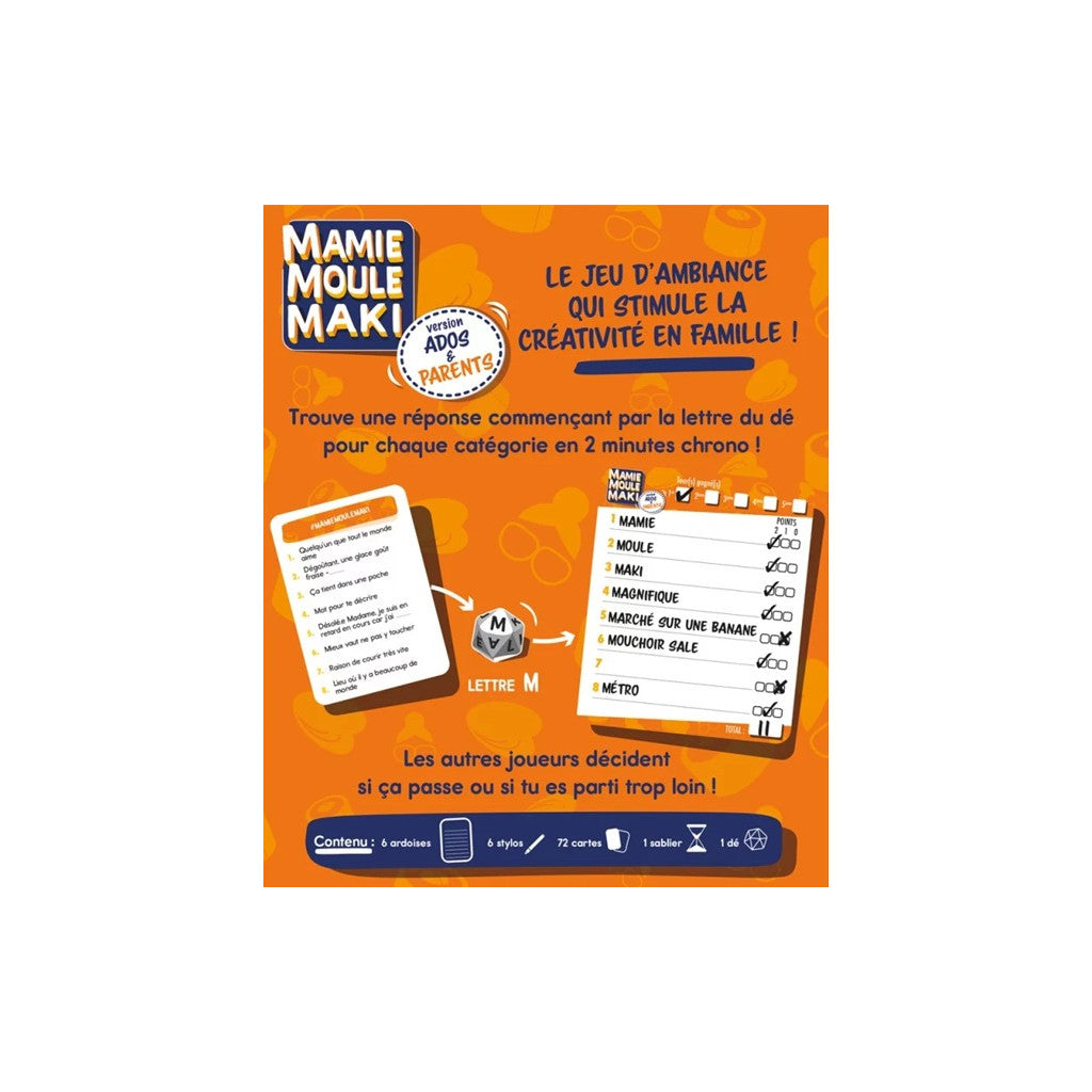 Mamie Moule Maki Ados & Parents
