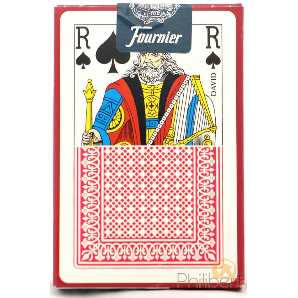Jeu de 32 Cartes Fournier - Rouge