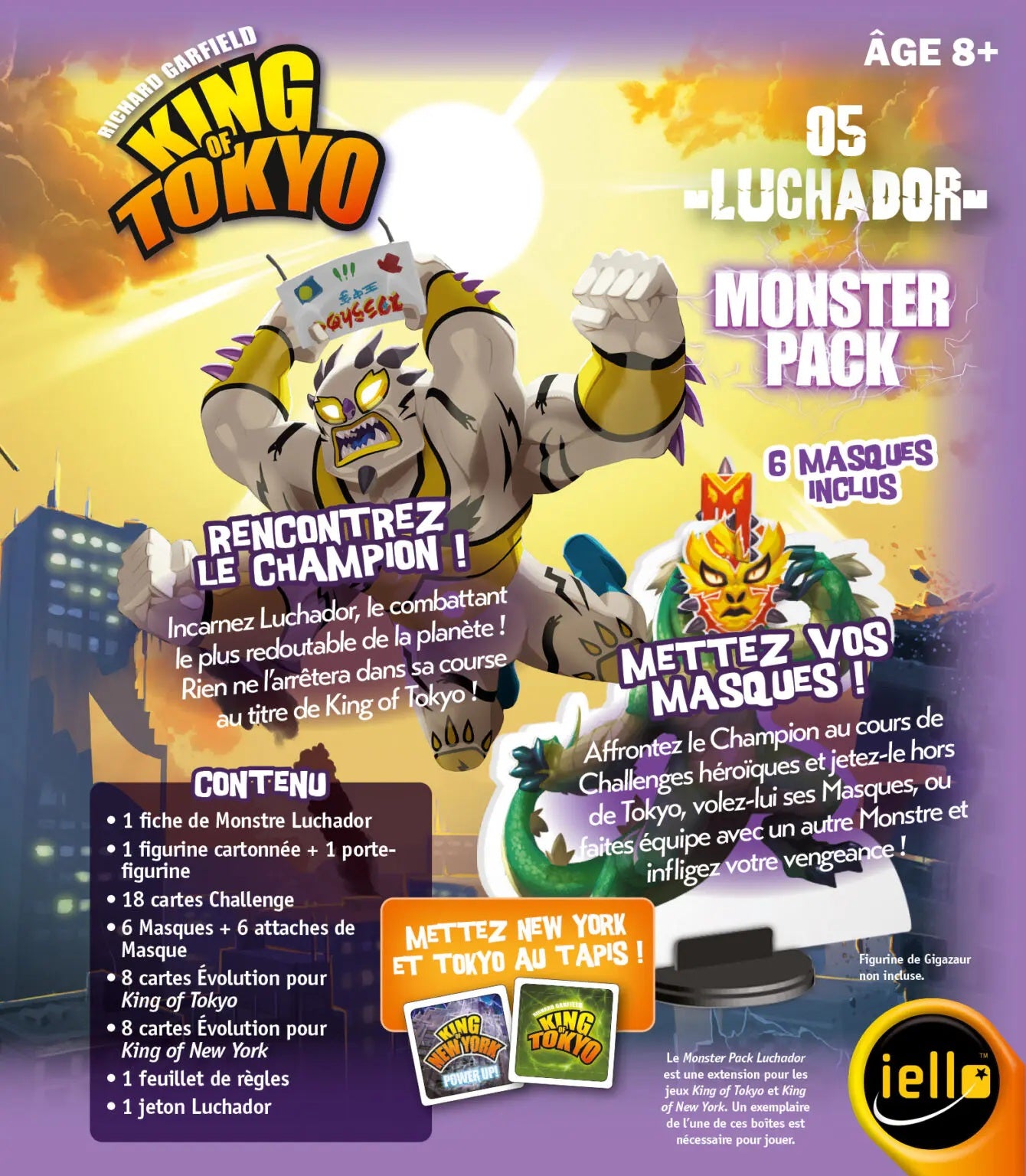 King of Tokyo - Monster Pack : Luchador (FR)