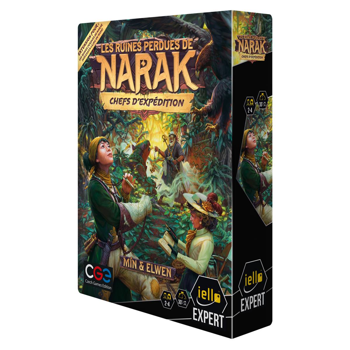 Ruines Perdues de Narak (Les) : Chefs d'expédition