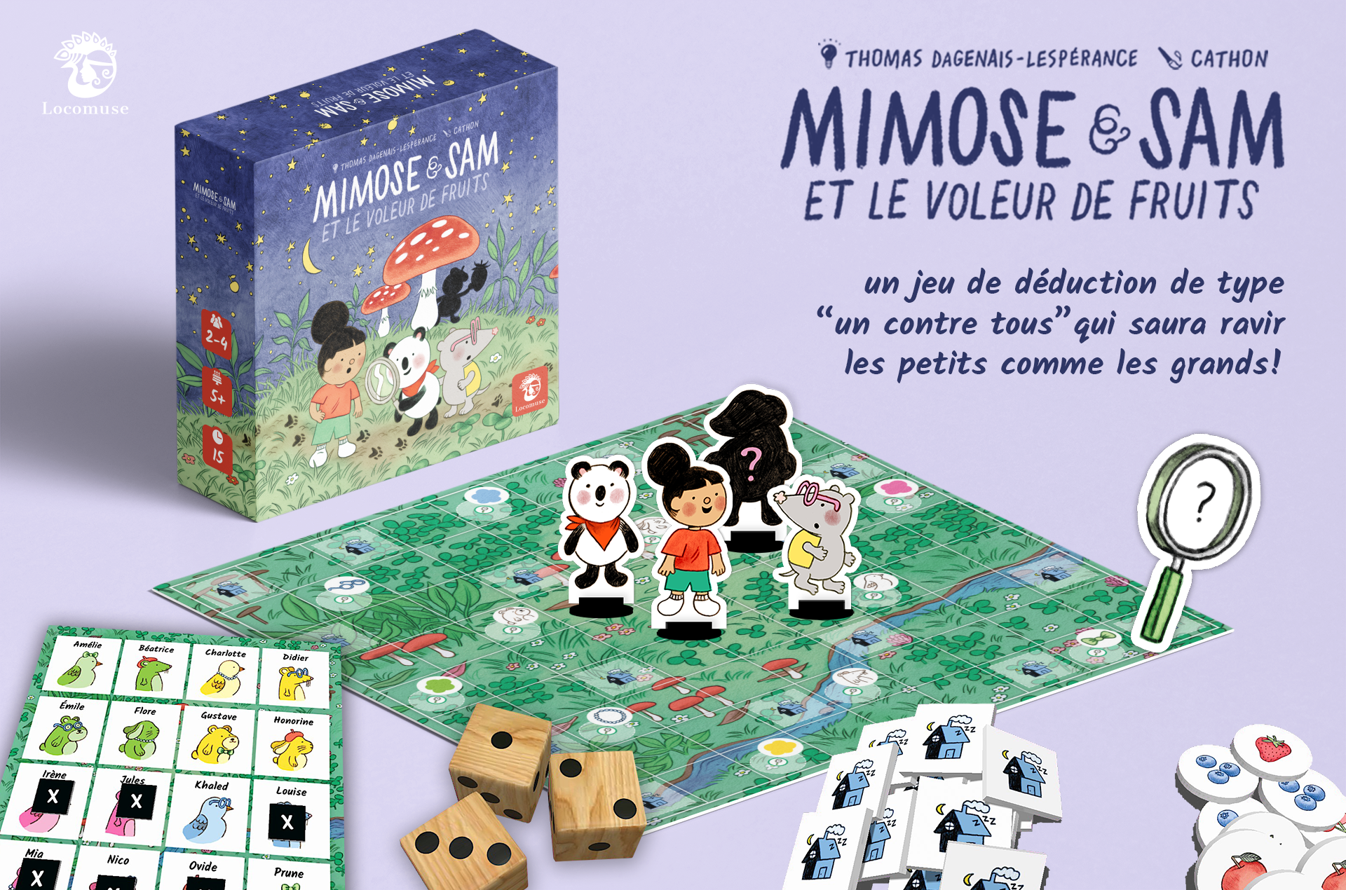 MIMOSE & SAM ET LE VOLEUR DE FRUITS