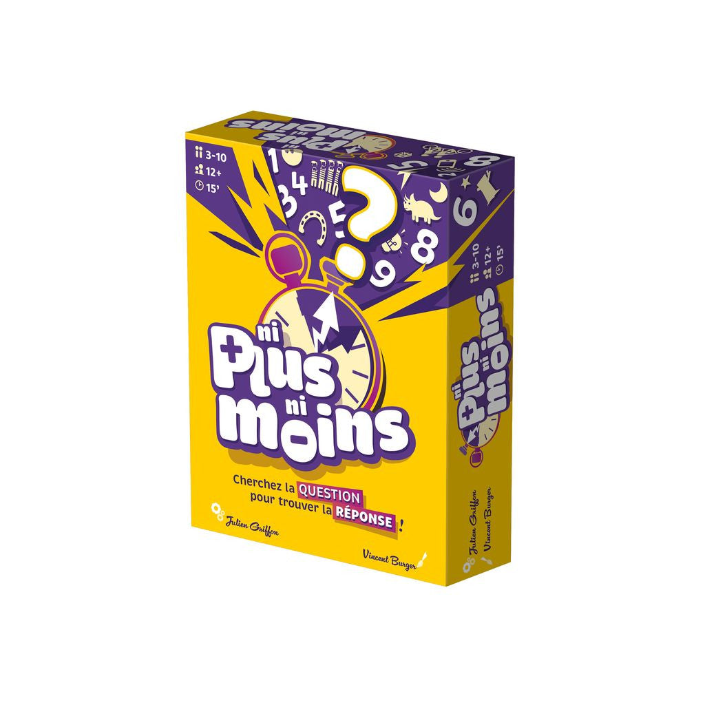 NI PLUS NI MOINS