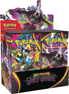 Pokémon – Display – Nuit Noire – ME05 – Boite de 36 boosters en français