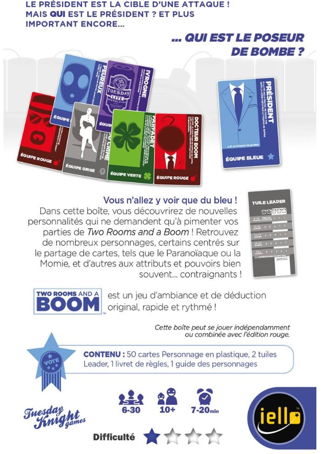 Two Rooms and a Boom (Bleu)