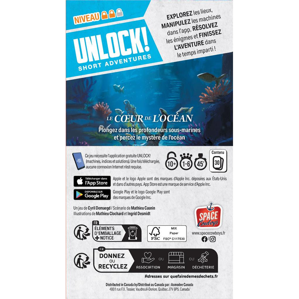 UNLOCK SHORT OCEAN
