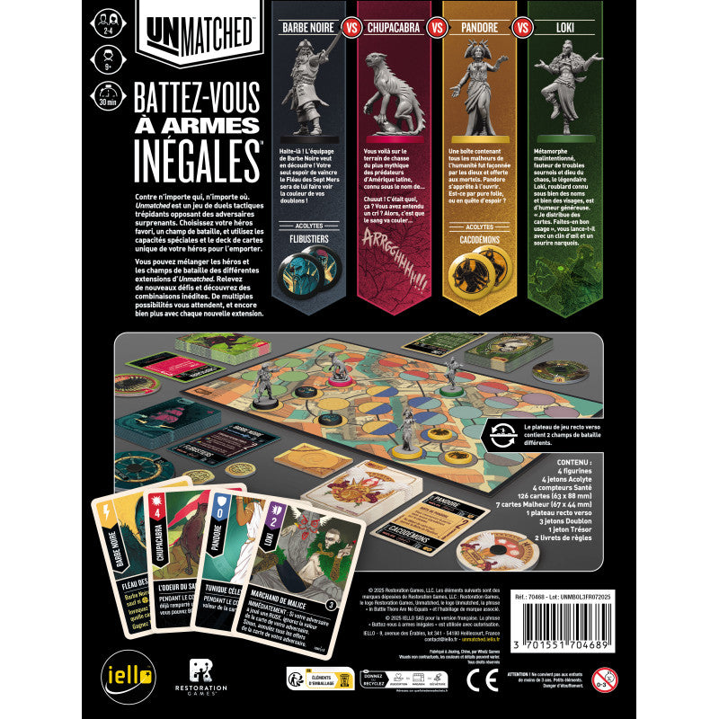 Unmatched - Combat de Légendes Vol 3