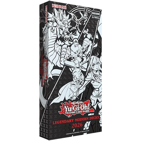 YU-GI-OH JCC LEGENDARY MODERN DECKS 2026